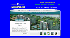 Desktop Screenshot of canhonhabe.com